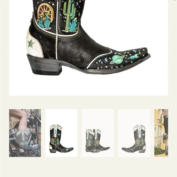 Double D Ranch Space Cowgirl Boots - Picture 7 of 7